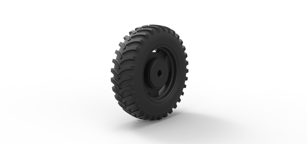 Diecast Tractor wheel 3D Print 238719