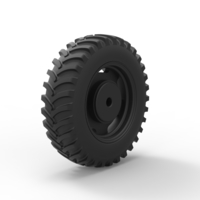 Diecast Tractor wheel - Thumbnail 4