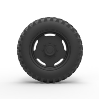 Diecast Tractor wheel - Thumbnail 5