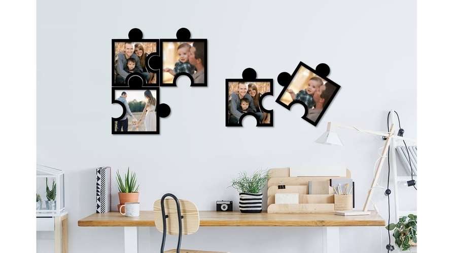 Puzzle photo frames  3D Print 238723
