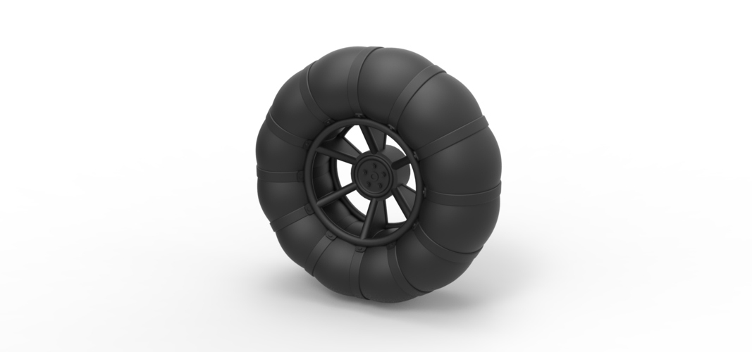 Diecast Low-pressure wheel 3D Print 238763