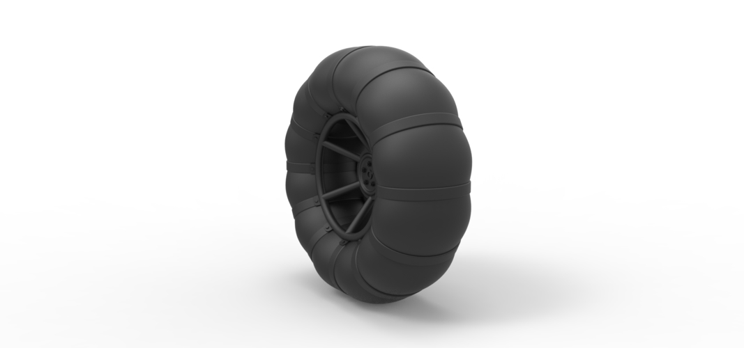 Diecast Low-pressure wheel 3D Print 238764