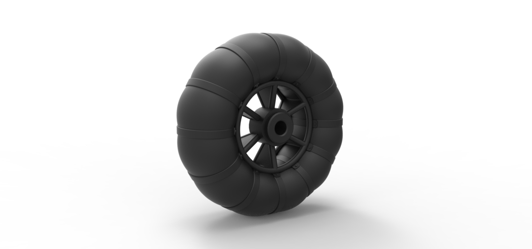 Diecast Low-pressure wheel 3D Print 238766