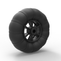 Diecast Low-pressure wheel - Thumbnail 4