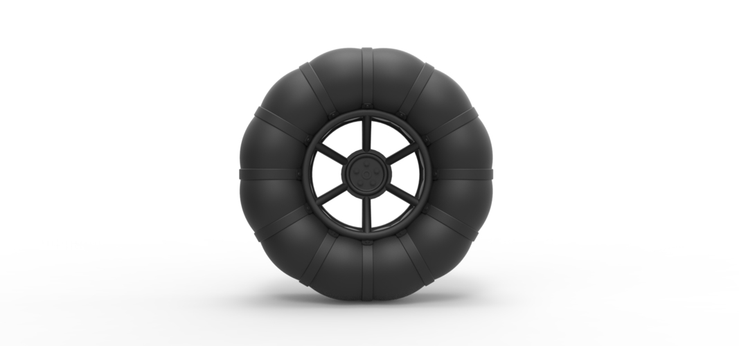 Diecast Low-pressure wheel 3D Print 238767