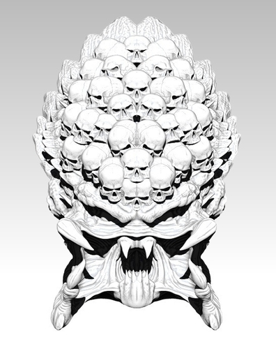 Monster head 3D Print 238771