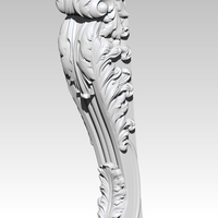 Carving furniture table leg - Thumbnail 3