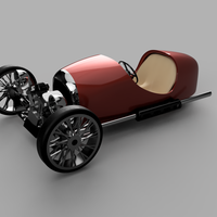 Small Trike like Morgan 3D Printing 238795