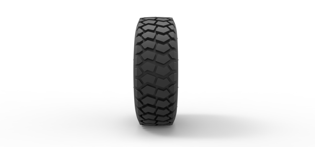 Diecast Offroad truck wheel 2 3D Print 238815