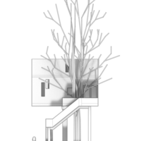 Tree house Lampshape 3D printing model - Thumbnail 9