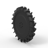 Wheel from swamp buggy - Thumbnail 2