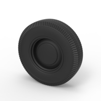 Small Diecast Wheel from retro car 3D Printing 238939