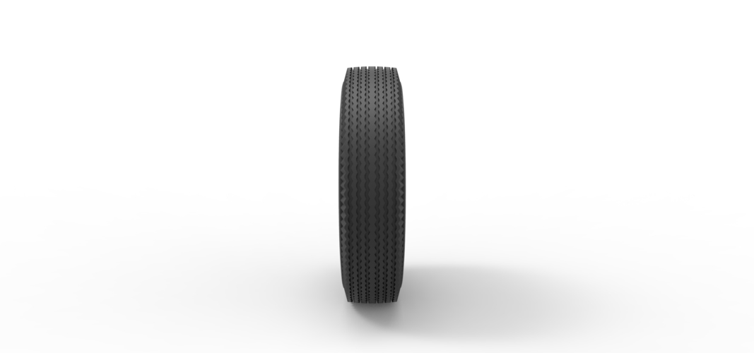 Wheel from retro car 3D Print 238941