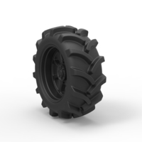 Wheel from Mud truck - Thumbnail 2