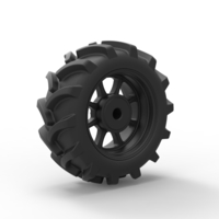 Wheel from Mud truck - Thumbnail 4