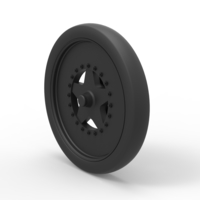 Front wheel from dragster - Thumbnail 2