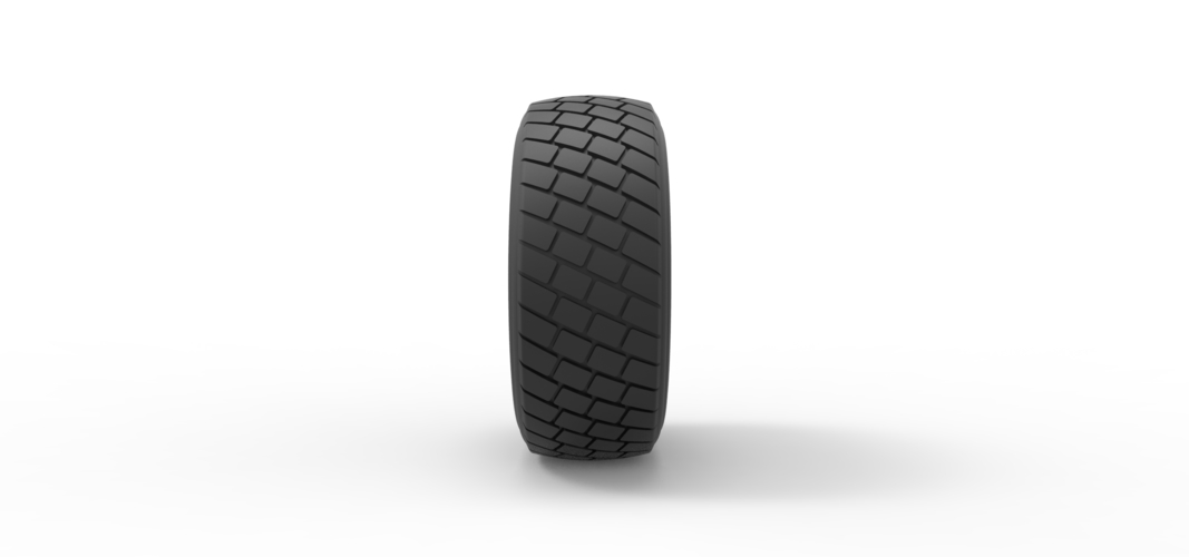 Diecast Front wheel from truck 3D Print 238974