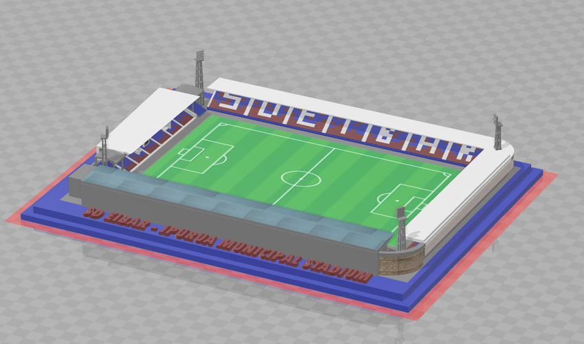 SD Eibar - Ipurua Municipal Stadium 3D Print 239080