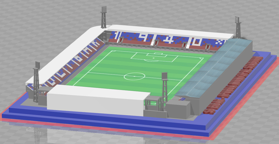 SD Eibar - Ipurua Municipal Stadium 3D Print 239081