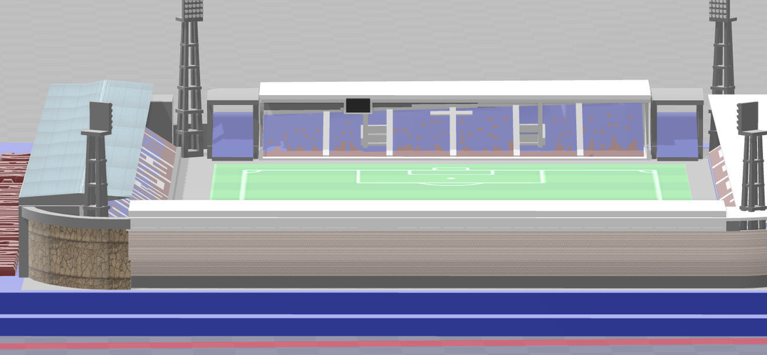 SD Eibar - Ipurua Municipal Stadium 3D Print 239082