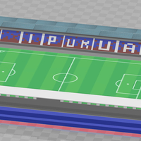 Small SD Eibar - Ipurua Municipal Stadium 3D Printing 239083