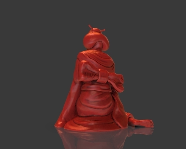 Sad Geisha 3D Sculpture 3D Print 239087