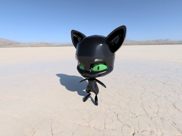 Medium Plagg, the character from Miraculous Ladybug 3D Printing 239103