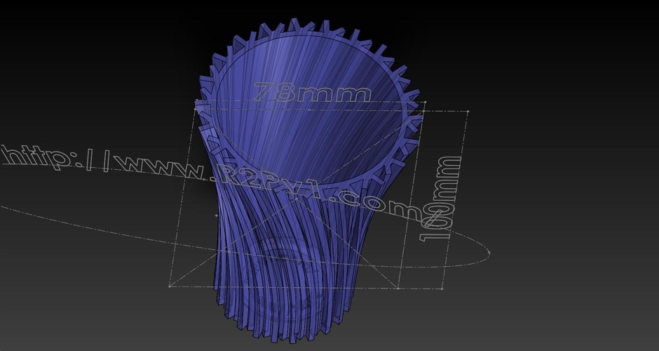 Vase#497 3D Print 239135