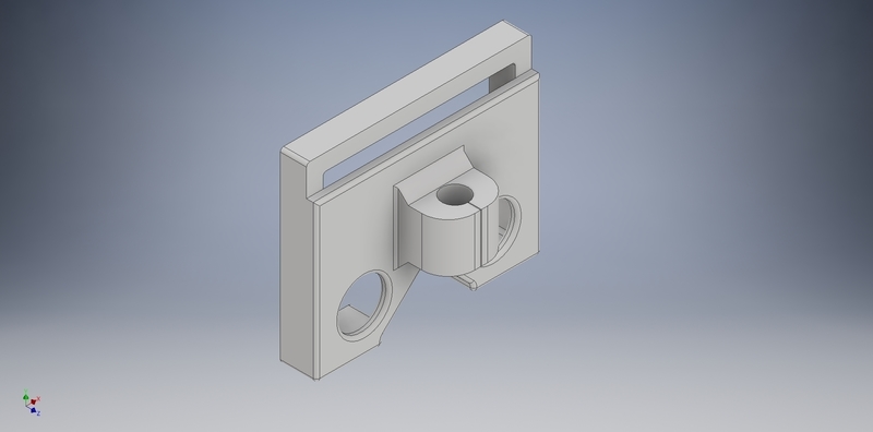 Ender-5 dial gauge grip. Bed leveling.