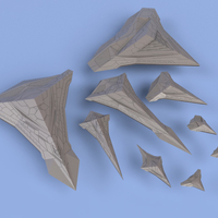 The Order of the Dark Star - Miniature Starships - Thumbnail 2