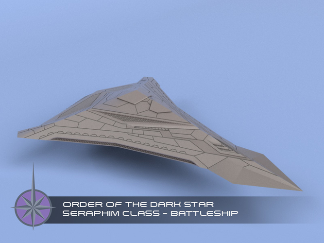 The Order of the Dark Star - Miniature Starships 3D Print 239166