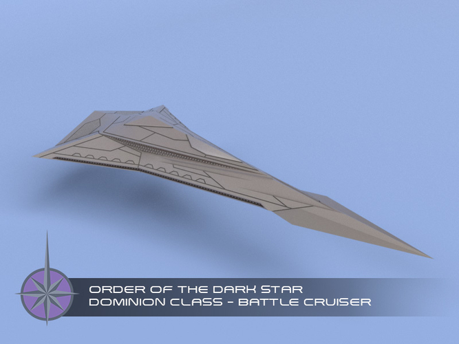 The Order of the Dark Star - Miniature Starships 3D Print 239168