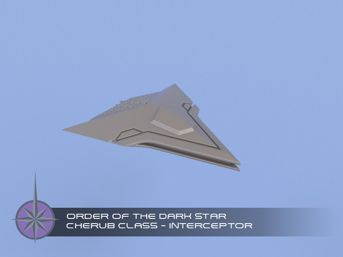 The Order of the Dark Star - Miniature Starships 3D Print 239173