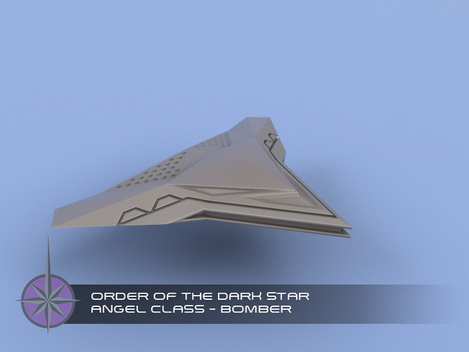 The Order of the Dark Star - Miniature Starships 3D Print 239174