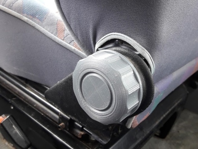 Seat knob for Volkwagen Transporter T4 3D Print 239185