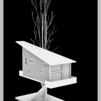 Treehouse Lampshape model for 3d printer - Thumbnail 2