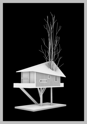 Treehouse Lampshape model for 3d printer 3D Print 239260
