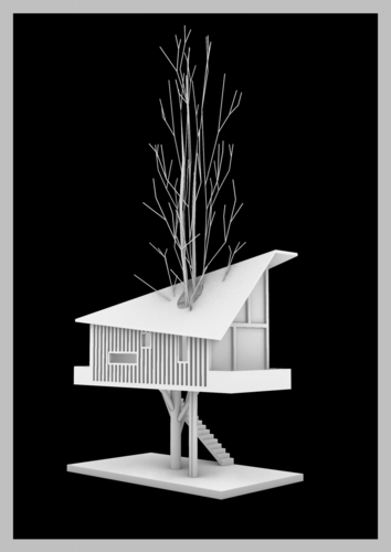 Treehouse Lampshape model for 3d printer 3D Print 239261