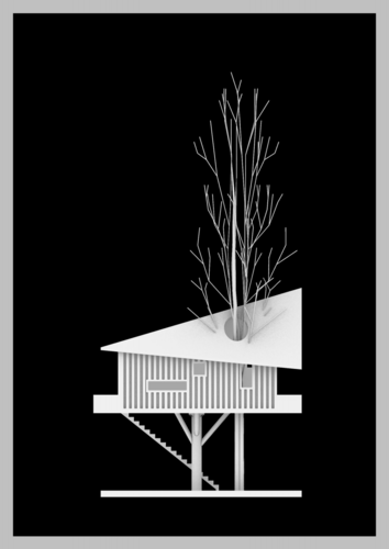 Treehouse Lampshape model for 3d printer 3D Print 239262