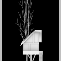 Treehouse Lampshape model for 3d printer - Thumbnail 7