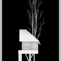 Treehouse Lampshape model for 3d printer - Thumbnail 8