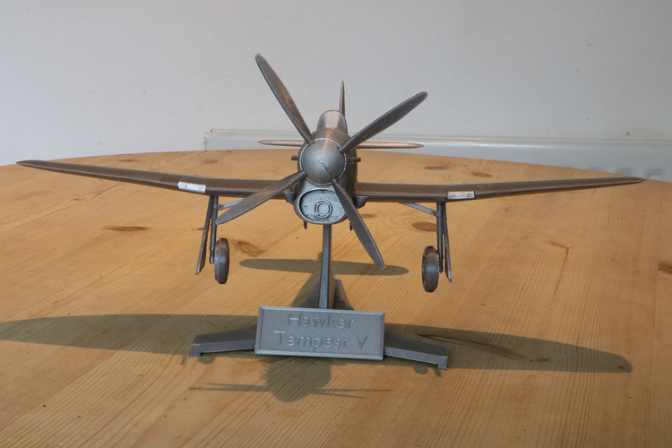 Hawker Tempest V WW2 Fighter Plane 3D Print 239279