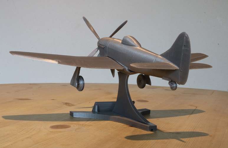 Hawker Tempest V WW2 Fighter Plane 3D Print 239282