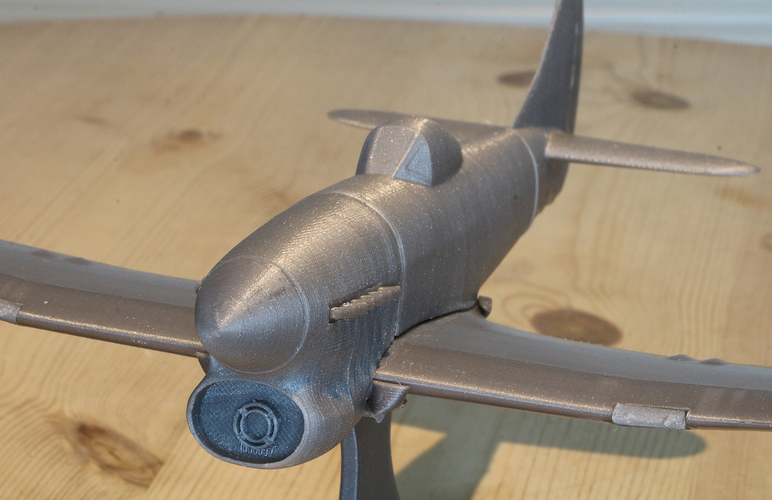 Hawker Tempest V WW2 Fighter Plane 3D Print 239289