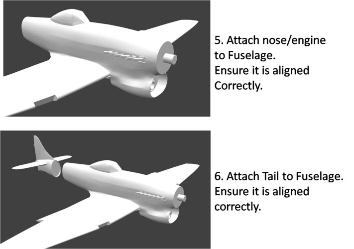 Hawker Tempest V WW2 Fighter Plane 3D Print 239294