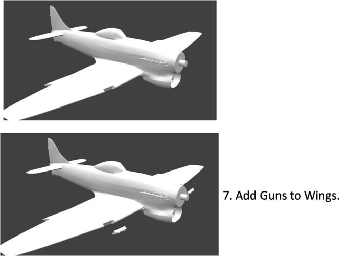 Hawker Tempest V WW2 Fighter Plane 3D Print 239295