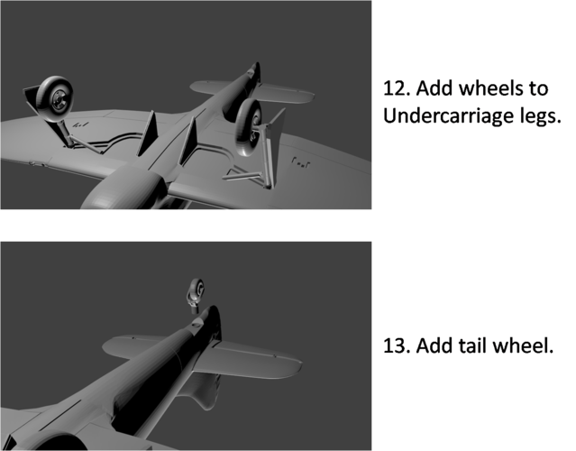 Hawker Tempest V WW2 Fighter Plane 3D Print 239299