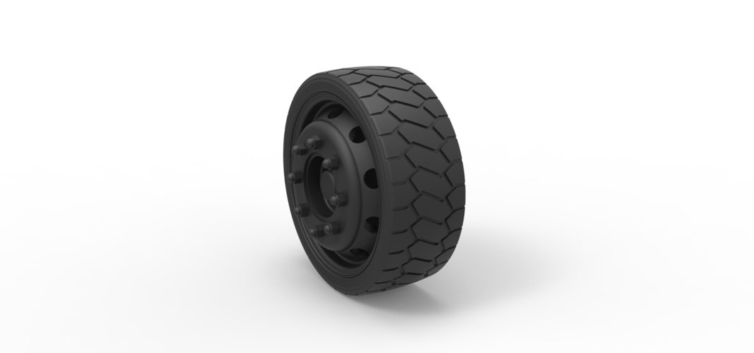 Diecast Low profile wheel 3D Print 239327