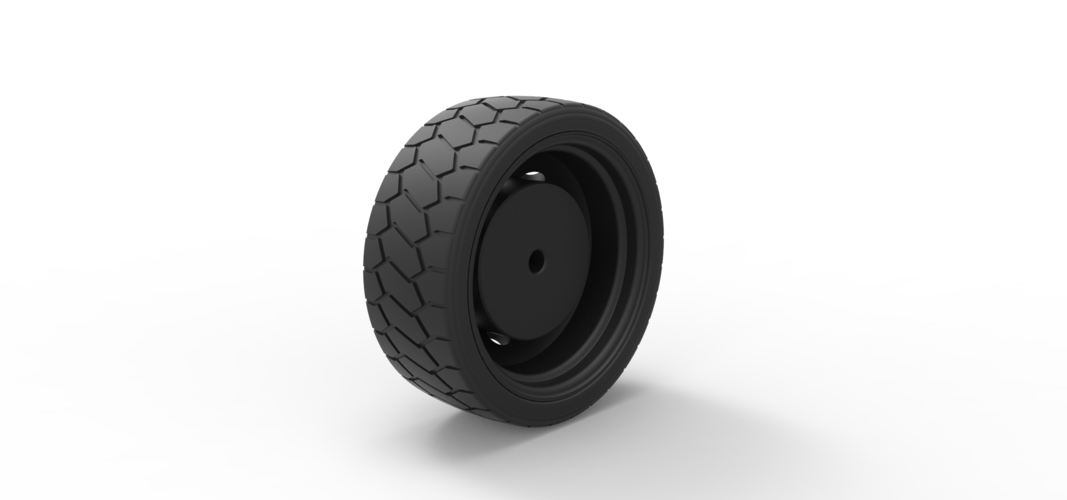 Diecast Low profile wheel 3D Print 239329