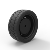Diecast Low profile wheel - Thumbnail 4